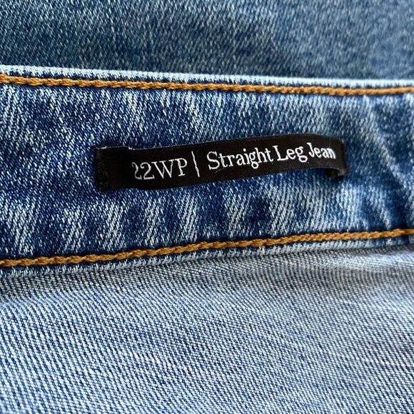 Talbots Straight Leg Jean - Size 22WP - PETITE - Picture 4 of 6